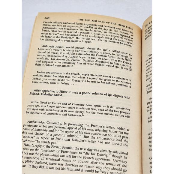 Rise And Fall Of Third Reich A History Of Nazi Germany By William L. Shirer 1960 - Picture 5 of 14